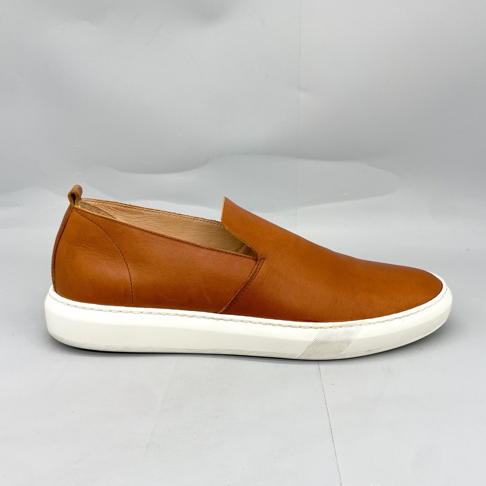 Astorflex Mens 45 12 Wakeflex Slip On Sneakers Cognac Leather Casual Shoes Italy